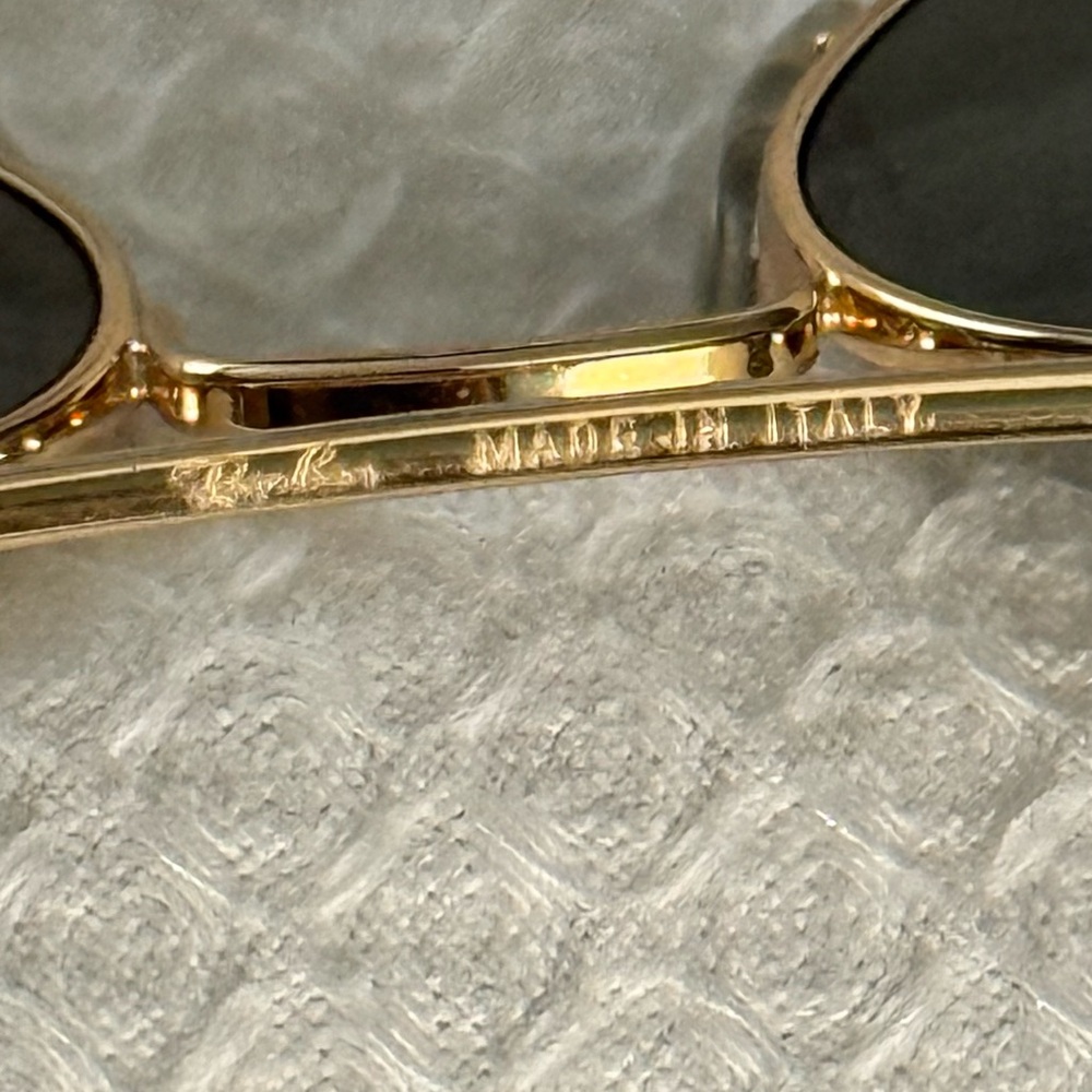 Ray-Ban Made in Italy Aviator Sunglasses 135 - Picture 7 of 8